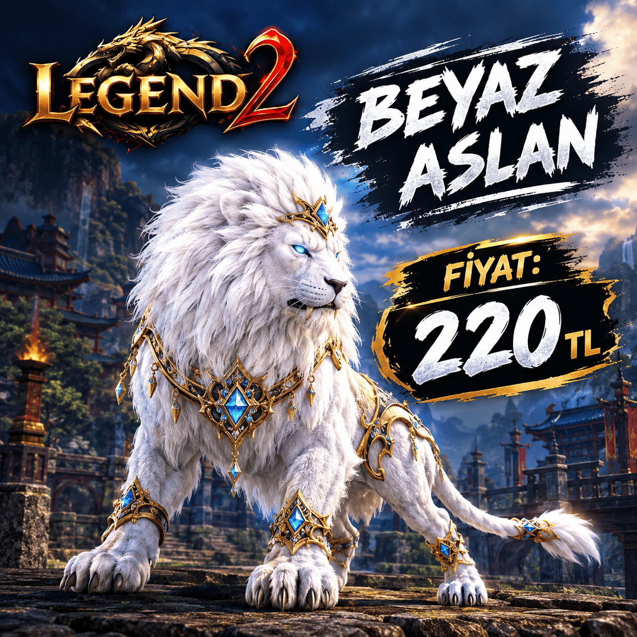 BEYAZ ASLAN TAM GÜNLÜ ( 7 GÜN )