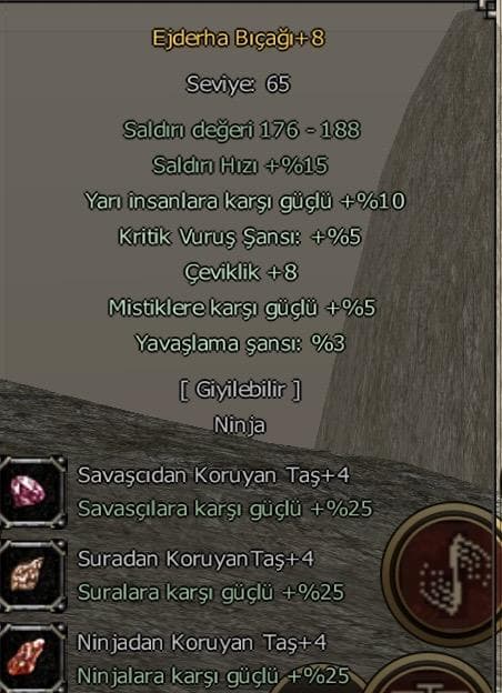 65 ninja bıçakçı ws lik biyo bitik  p6