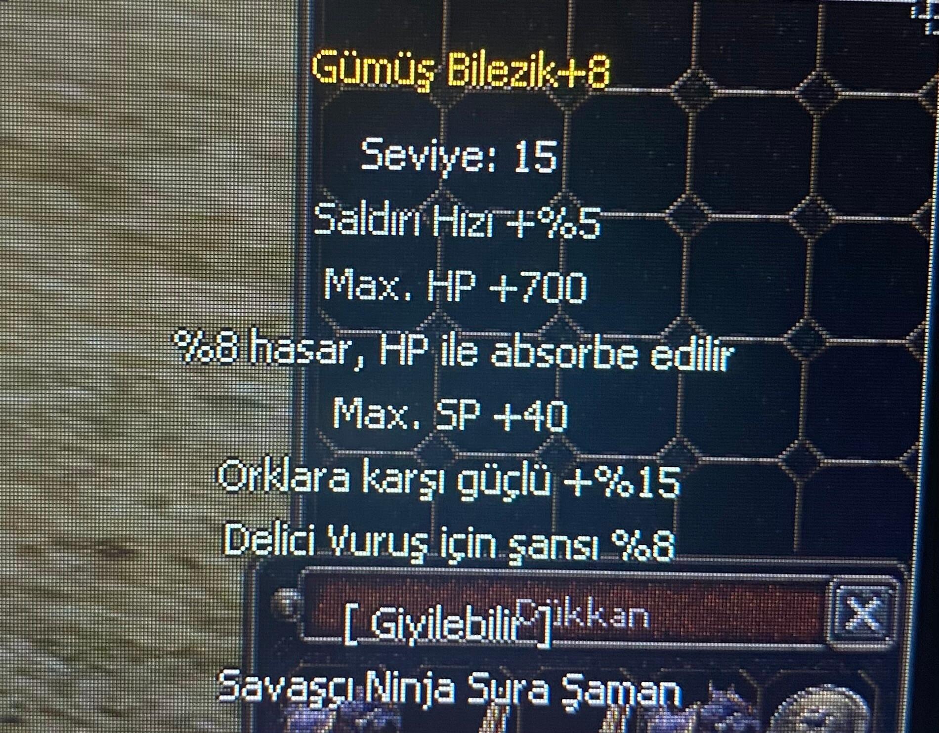 +8 4 efsun gümüş bilezik