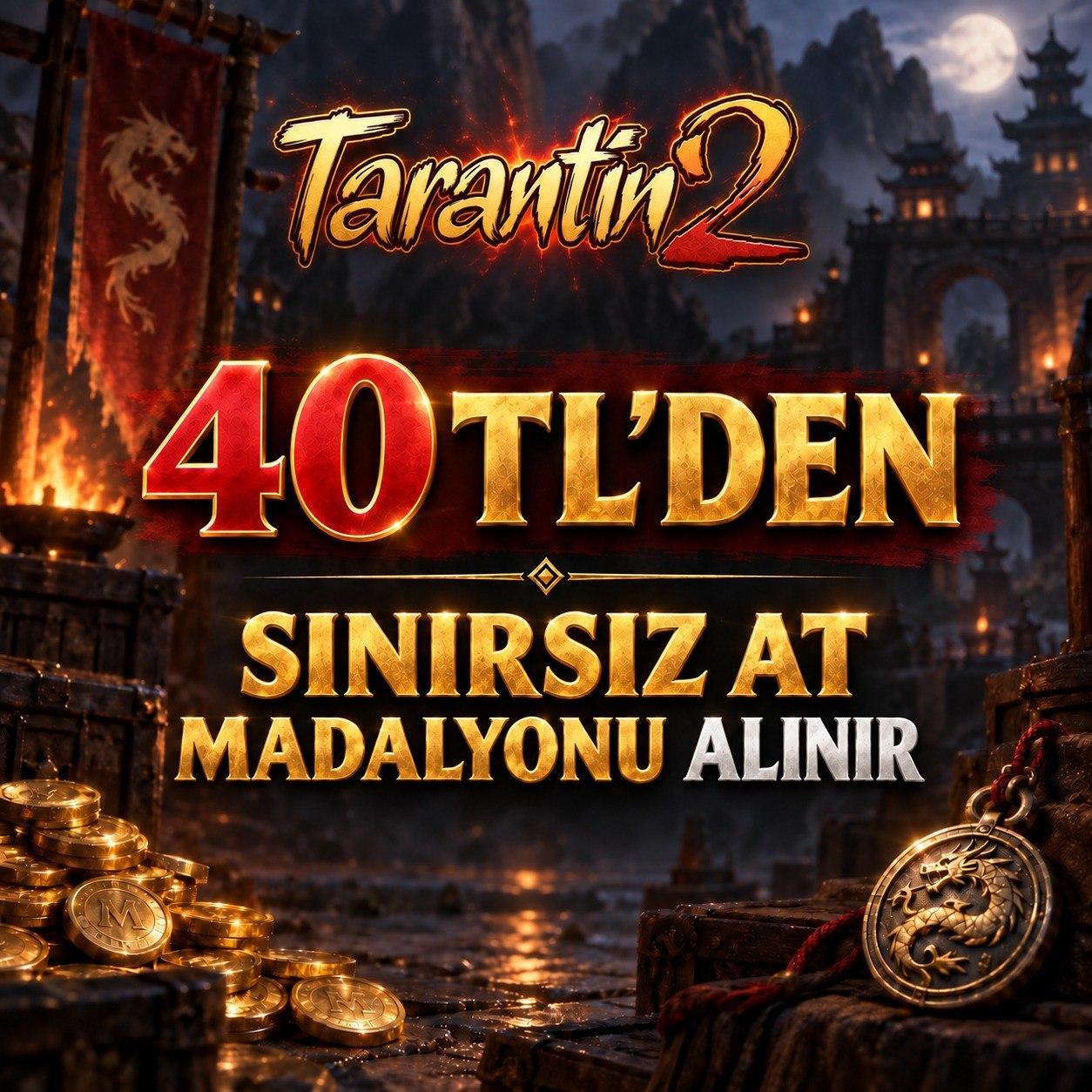 40 TL DEN SINIRSIZ MADALYON ALINIR!!!!!
