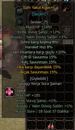 İLAHİ YAKUT KÜPE