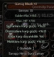 +8 gümüş 20 şeytan 15 ölümsüz