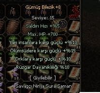 GÜMÜŞ BİLEZİK +8 FULL