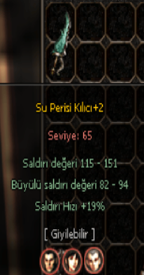 +2 SU PERİSİ KILICI İLK GÖREN ALIR