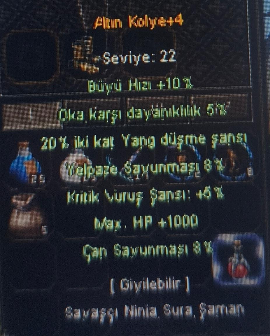 65 LEVEL İTEMLİ HAVA G BEDO