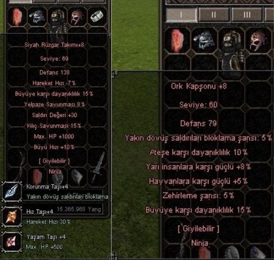 8ninja çelik 8 kapşon