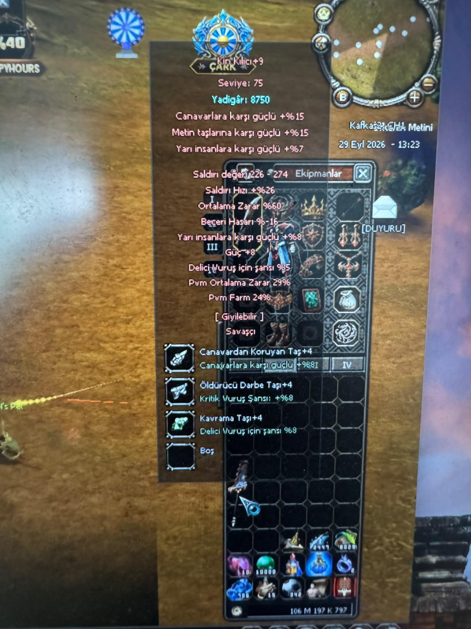 60 ORT KİN GÜÇ YARILI FULL PVM