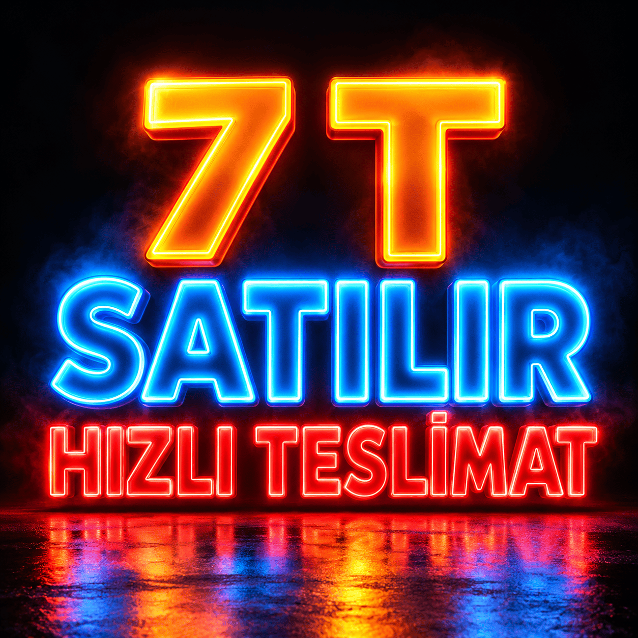 7T SATILIR HIZLI VE GÜVENİLİR TESLİMAT ONLİNE'IM