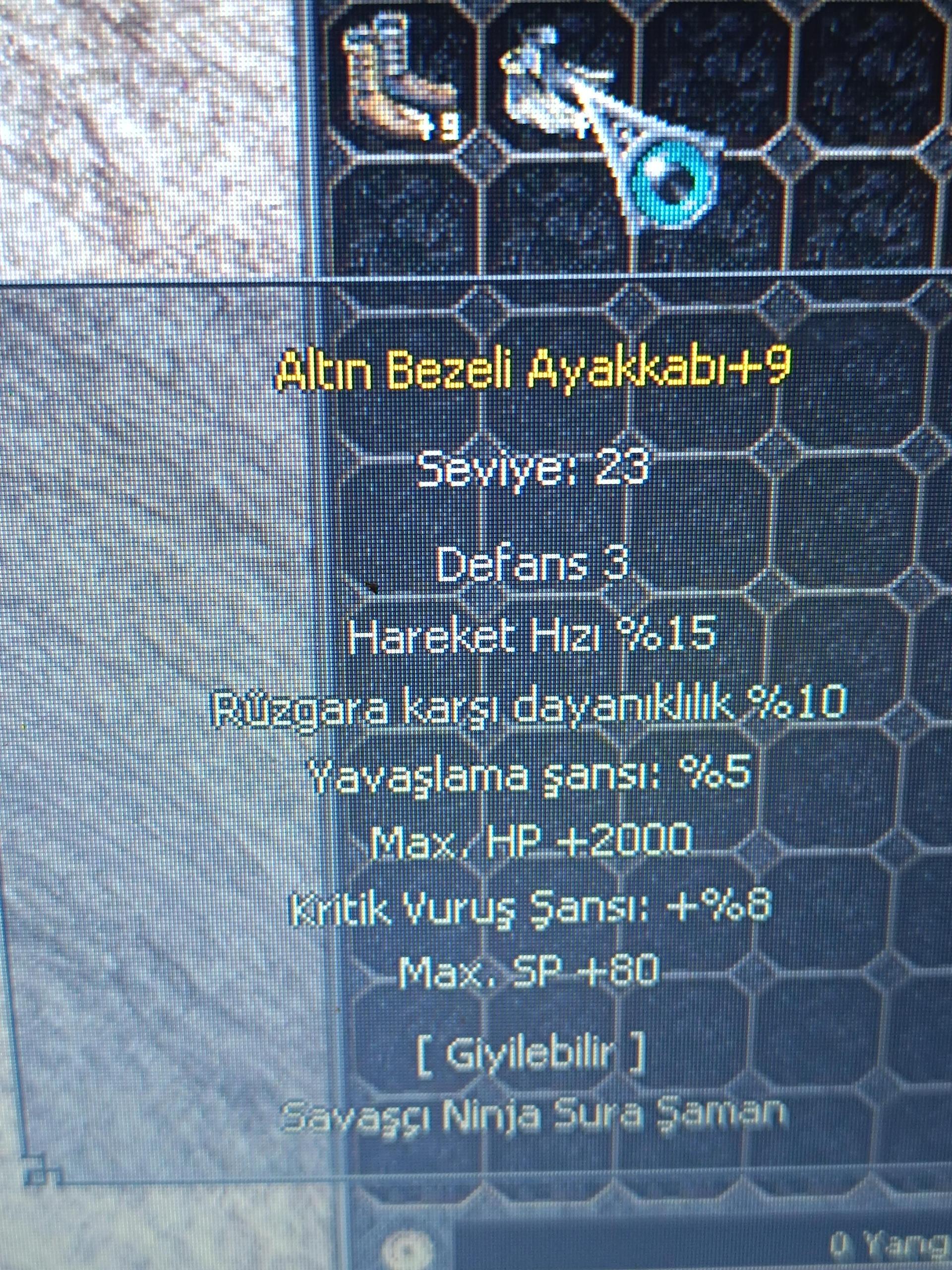 Elit itemler tek tek satılır açıklama bak