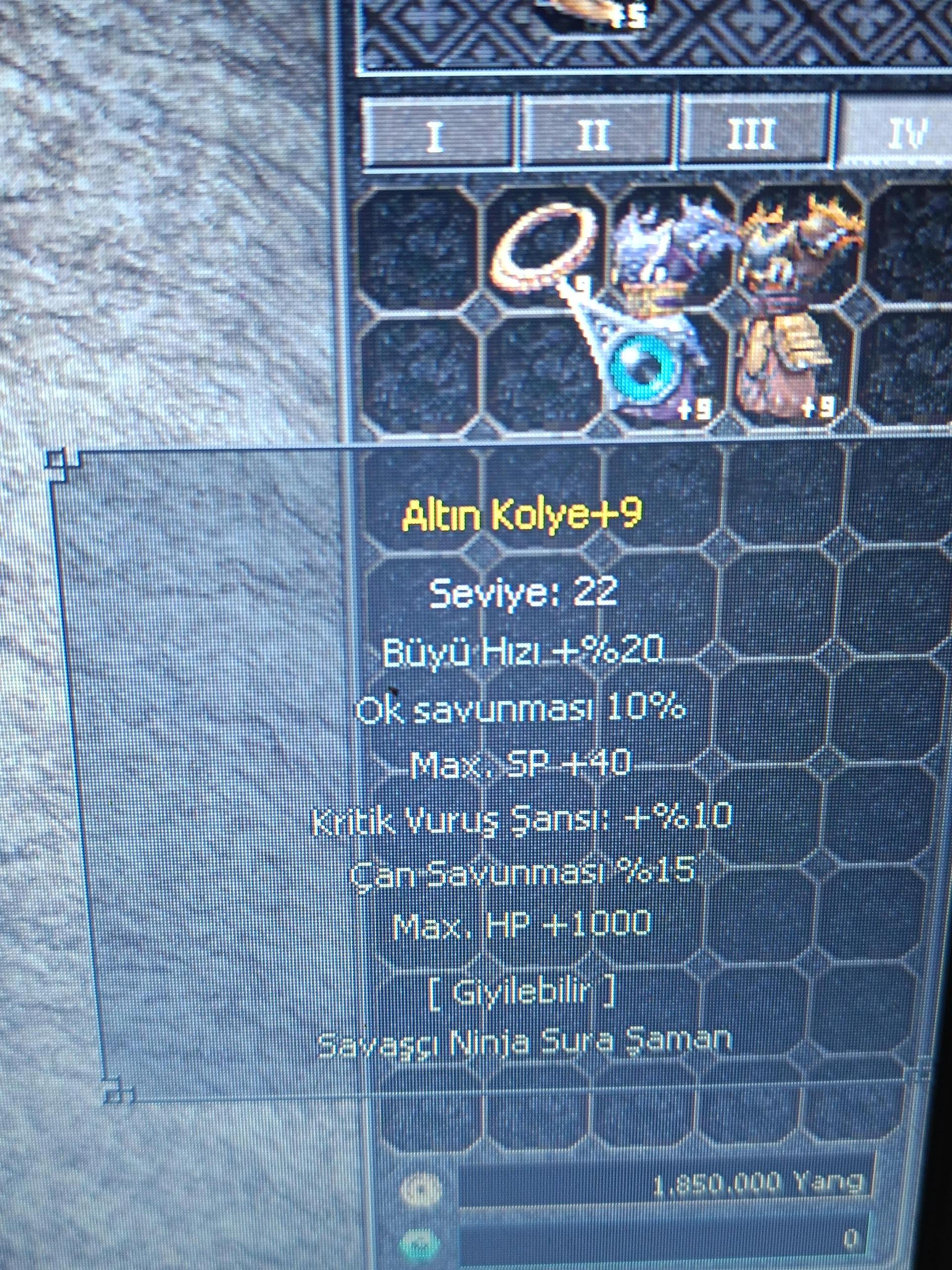 Altın kolye +9