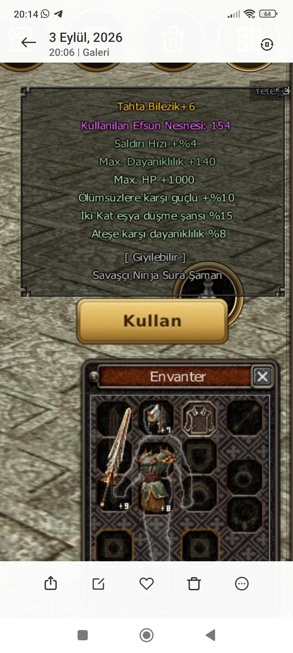 Tahta bilezik süper efsun