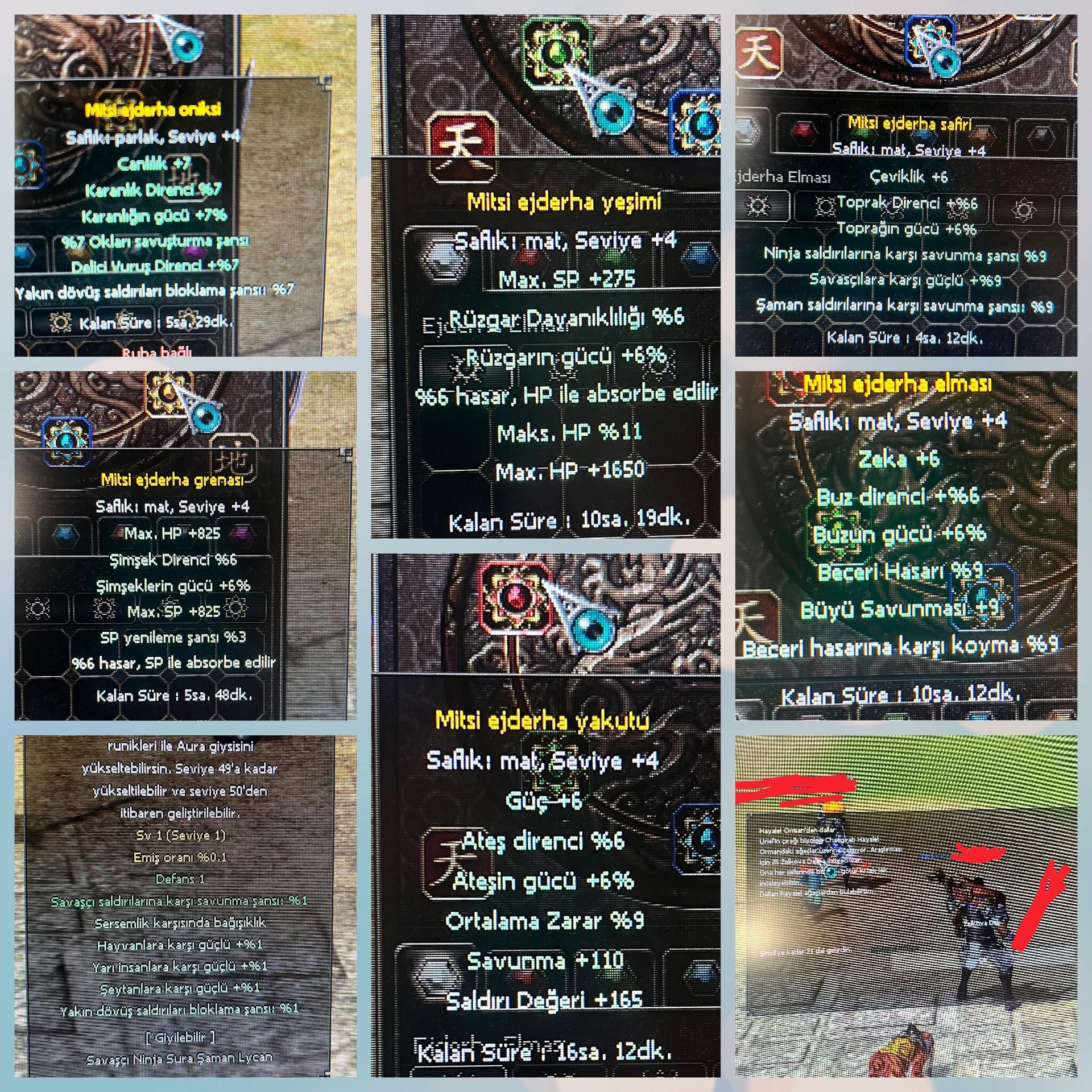 1 Lvl Şampiyon Savaşçı Mat Mitsi Set Ve Düz Boş 100 Lvl Şaman Kelepir