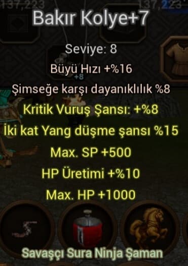 +7 BAKIR KOLYE SÜRGÜNLUK