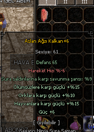 +6 ASLAN AĞZI KALKAN TEKLİF VER