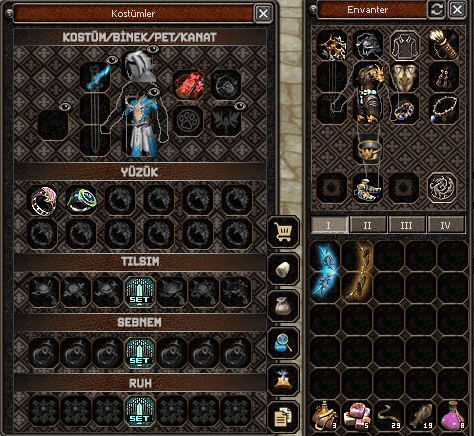 FULL+FULL NİNJA SET OLARAK EKRANDAKILERIN HEPSİ SATILIK