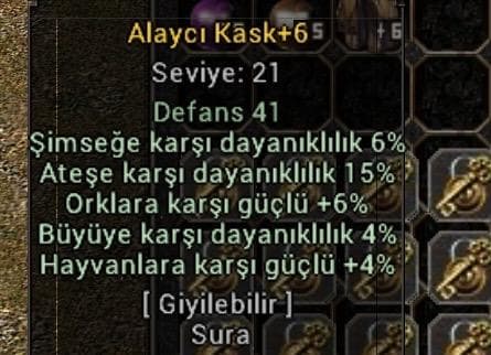 Sura alaycı kask 15 ateş