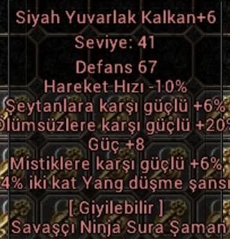 +6 Syk 20 ölümsüz 8 güç