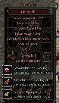 57 GÜÇ YARI BÜYÜ HIZI