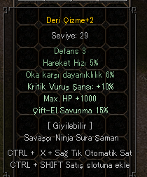 15 ÇİFTEL 10 KRİTİK 1 HP DERİ ÇİZME EN ELİTİNDEN