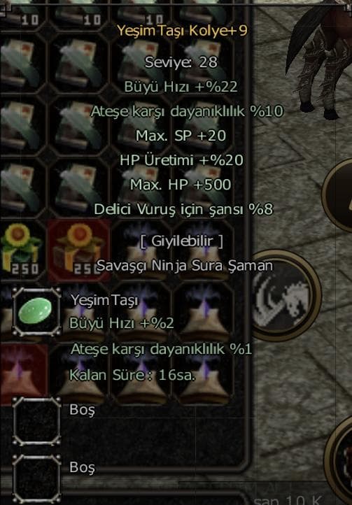 +9 Yeşimtaşı Kolye