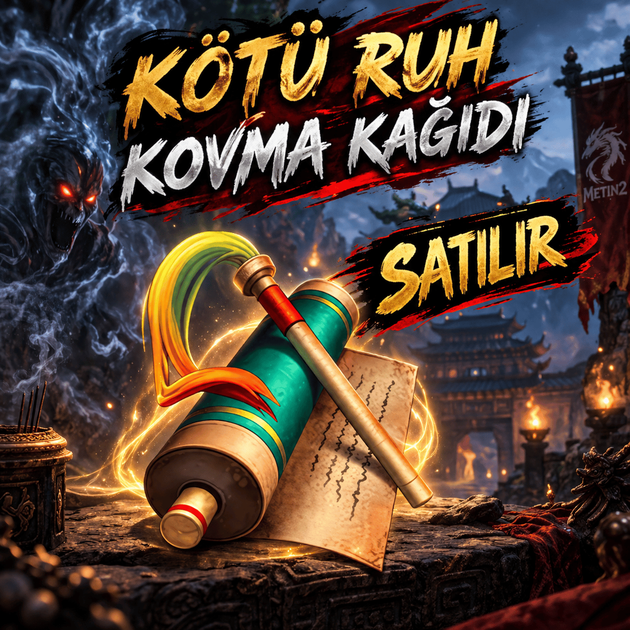 140 adet kötü ruh 650₺ anında teslimat!