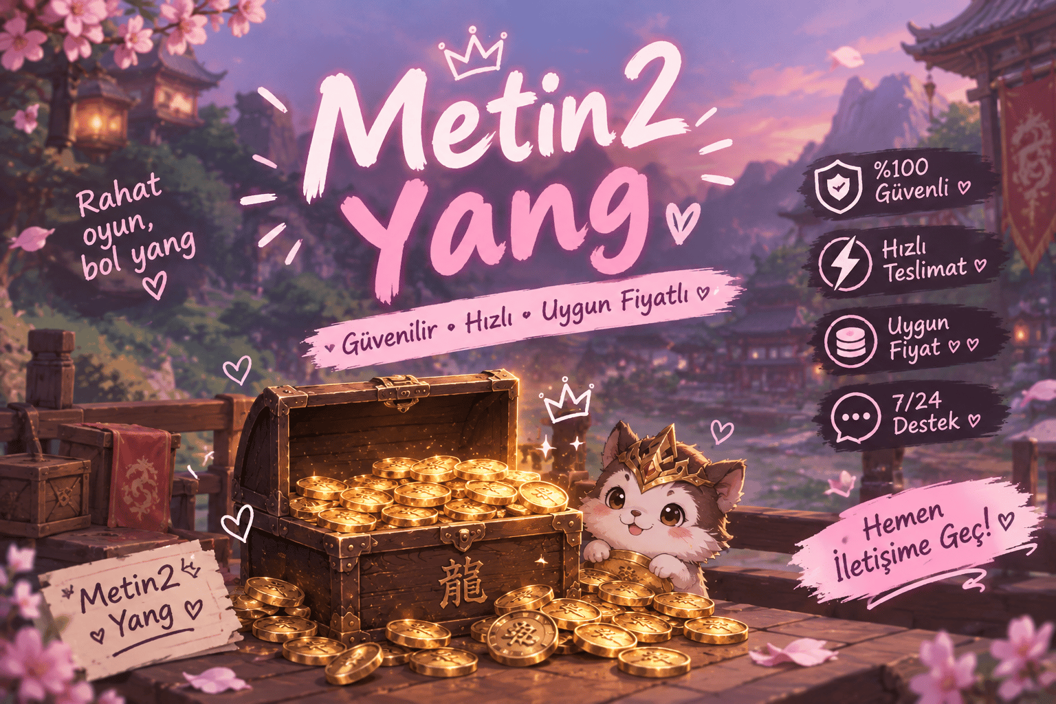 50M YANG 1075TL ANINDA TESLİMAT!