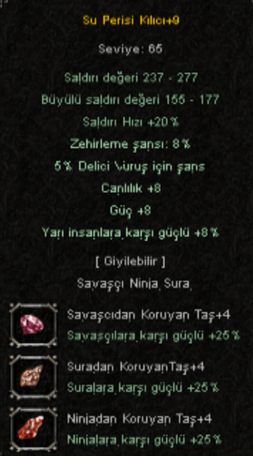 SU PERİSİ +9
