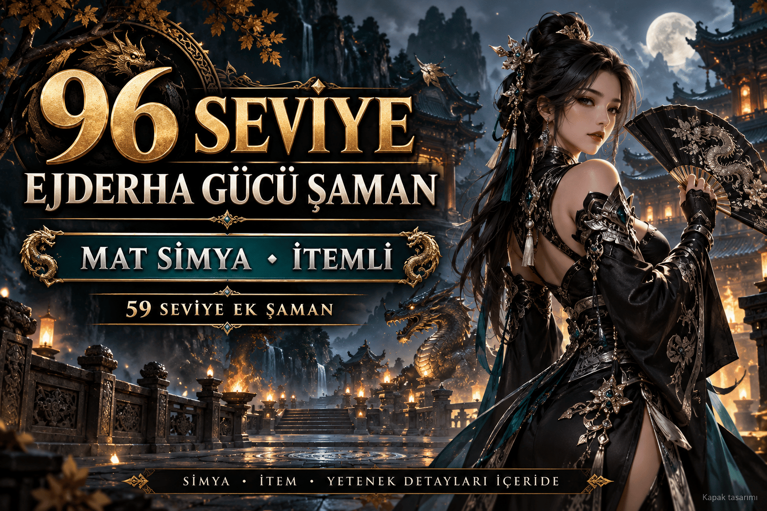 96 LV EJDERHA GÜCÜ ŞAMAN | MAT SET + İTEM | HAVA P BEDENSEL