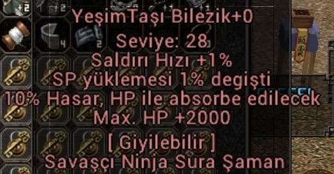 10 HP absorbe 2000hp bilezik