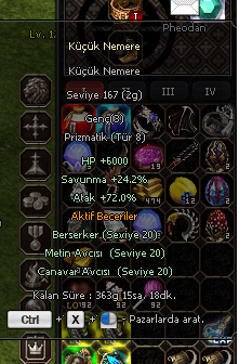 167 LVL FULL KİTAPLI TİP 8