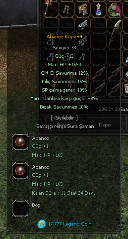 ELIT +9 ABONOZ (15KLIC-12 CIFTEL-10BICAK-8 YARI)