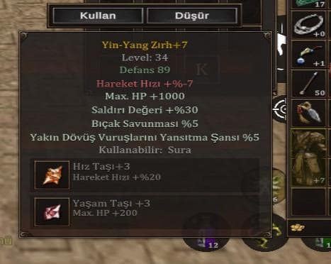 +7YİN YAN SURA ZIRHI