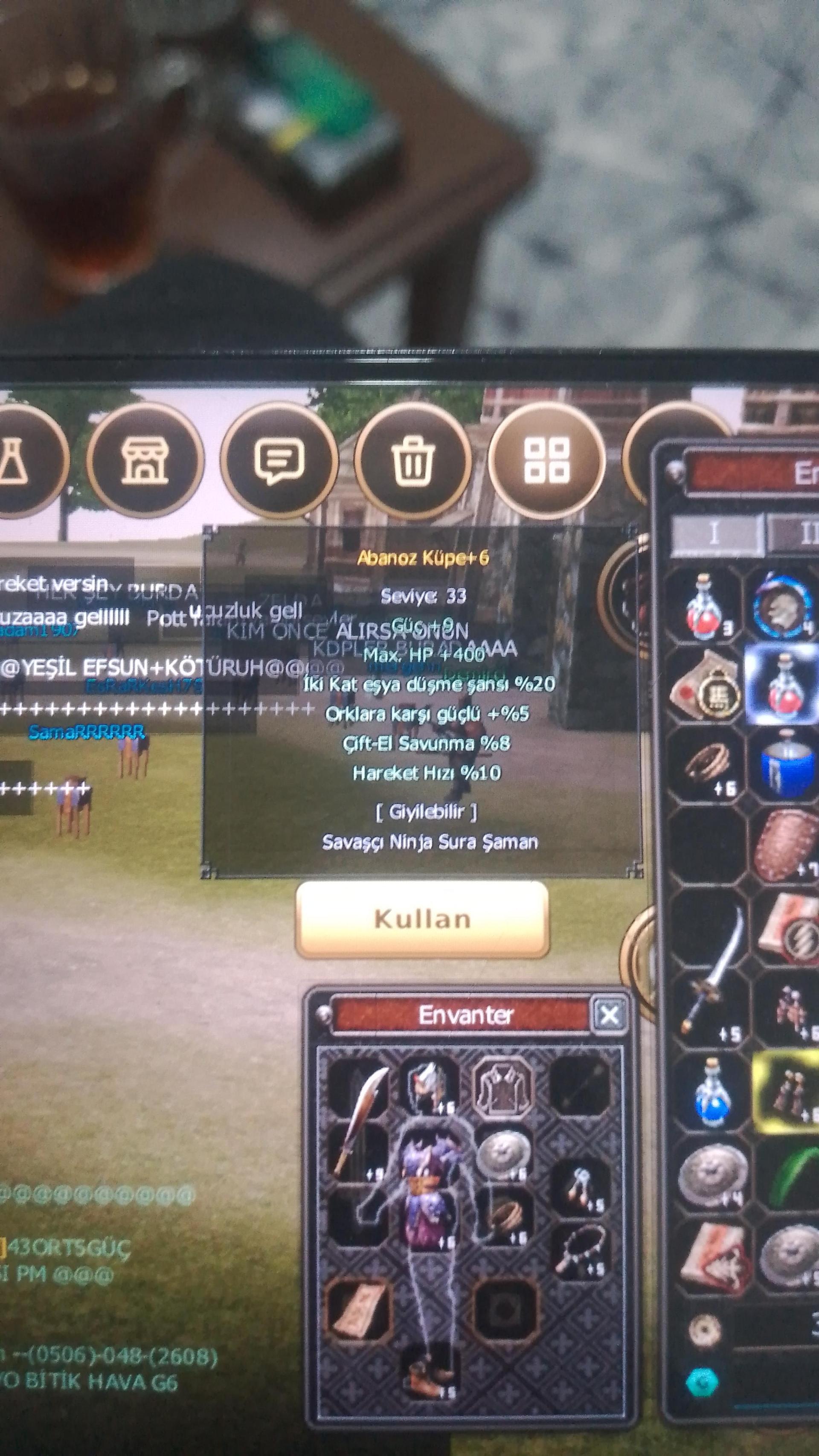 +6 ABANOZ KUPE 4 EFSUNLU 20 ESYA 10 HİZ