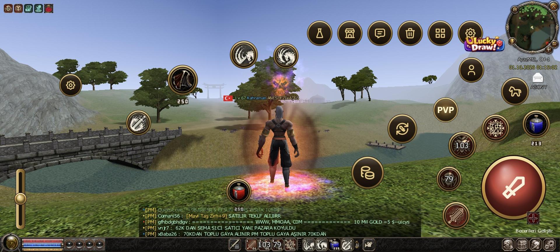 67 LVL 4 G'Lİ KESKİNLİK SURA BİO BİTİK BOŞ ÇAR
