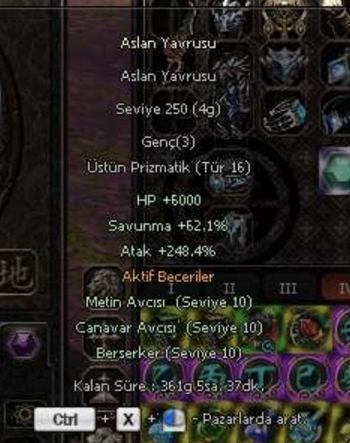 248.4 MAX STR ASLAN 900 HMN TESLM