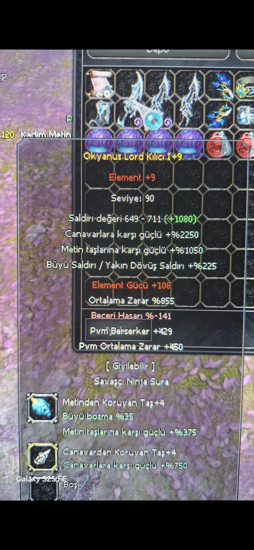 OKYANUS KILIÇ 855 ORT 1700