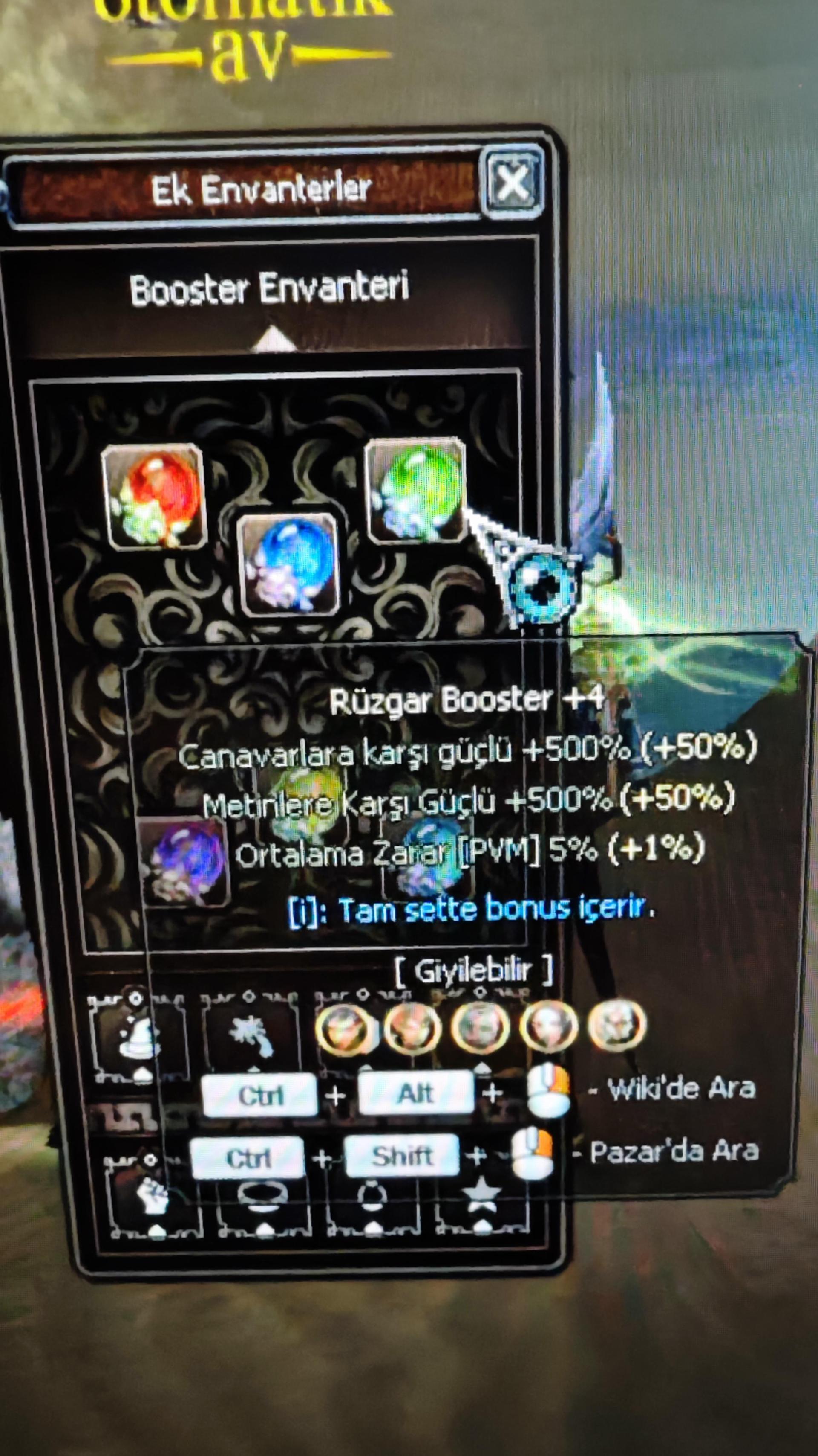 Booster +4 +3 set hepsi