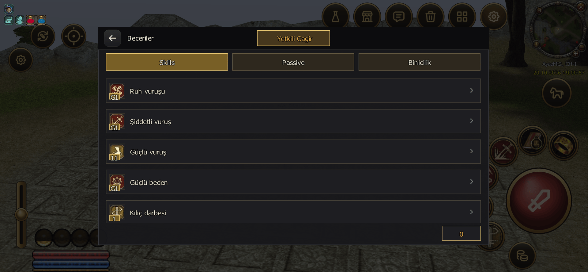 61 lvl  zihinsel uyguna