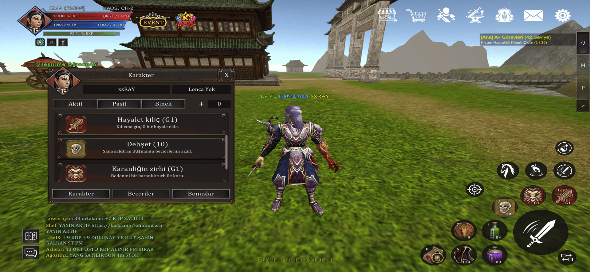 46 LEVEL 2G B. KESKİNLİK