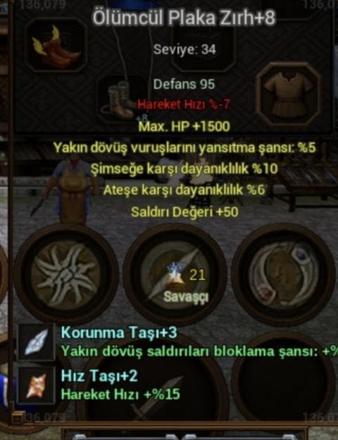 YAKAMOZ ZIRH ÖLÜMCÜL+8