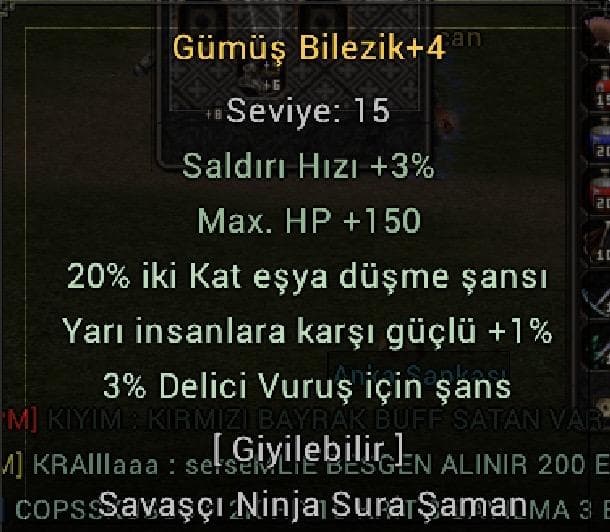 20 Eşya yanları güzel item