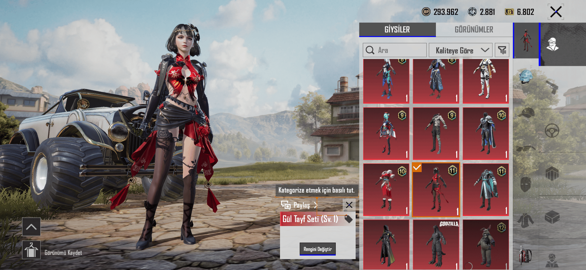 62 LEVEL OTORİTE EFSANE 17