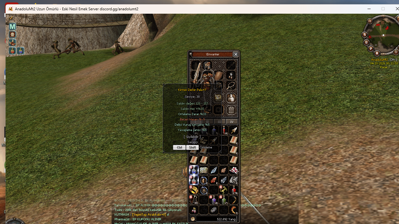 33 ORT +7 KDP