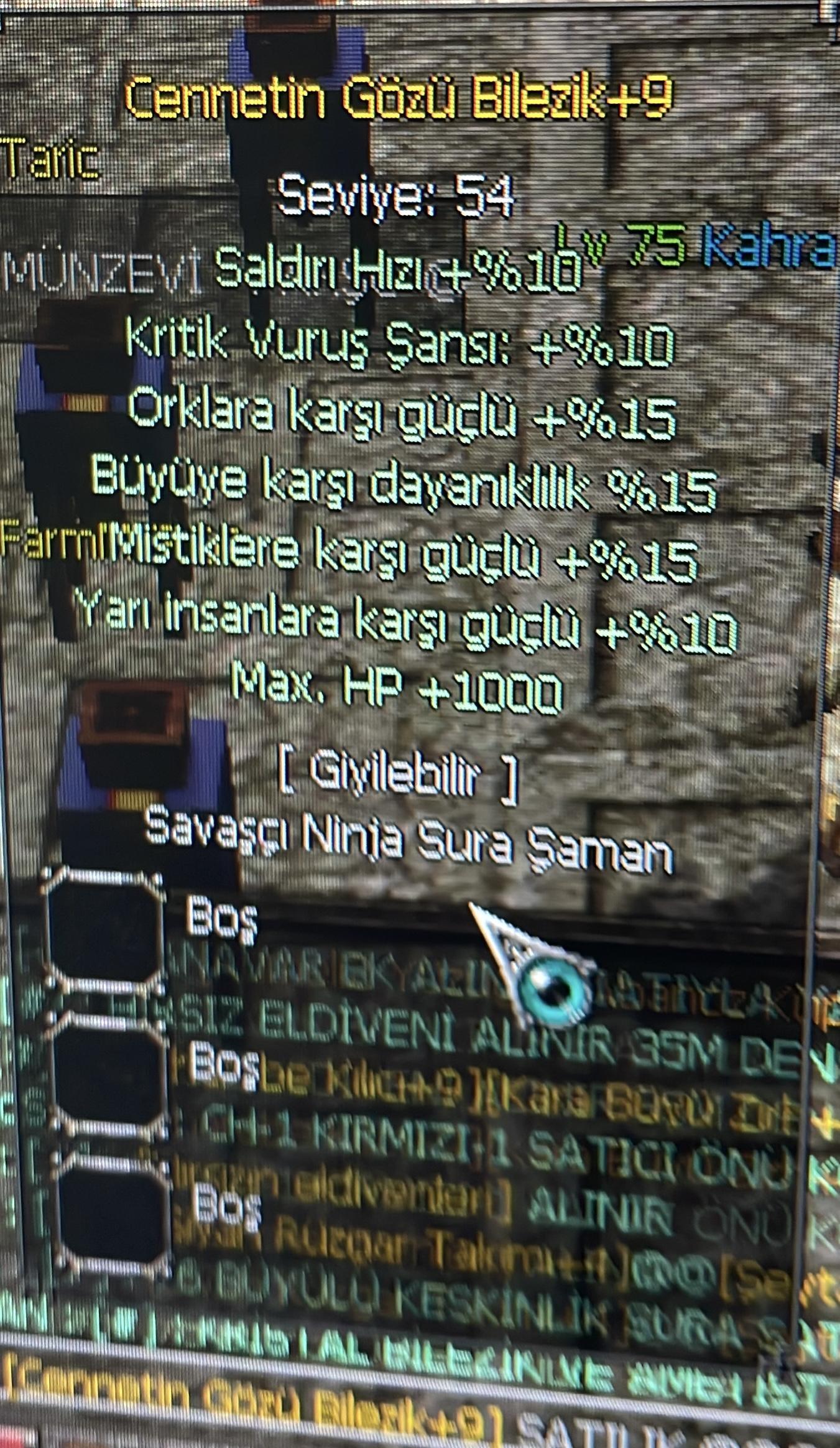 +9 cennet bilezik