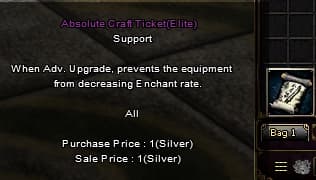ABSOLUTE CRAFT TİCKET