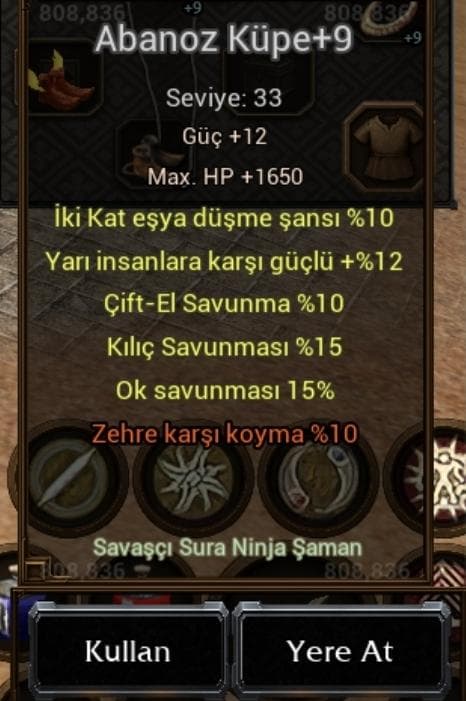 ELİT ABANOZ KÜPE +9