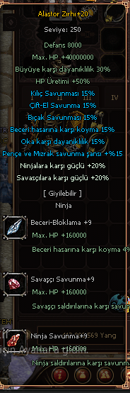 +20 ALASTOR ZIRHI