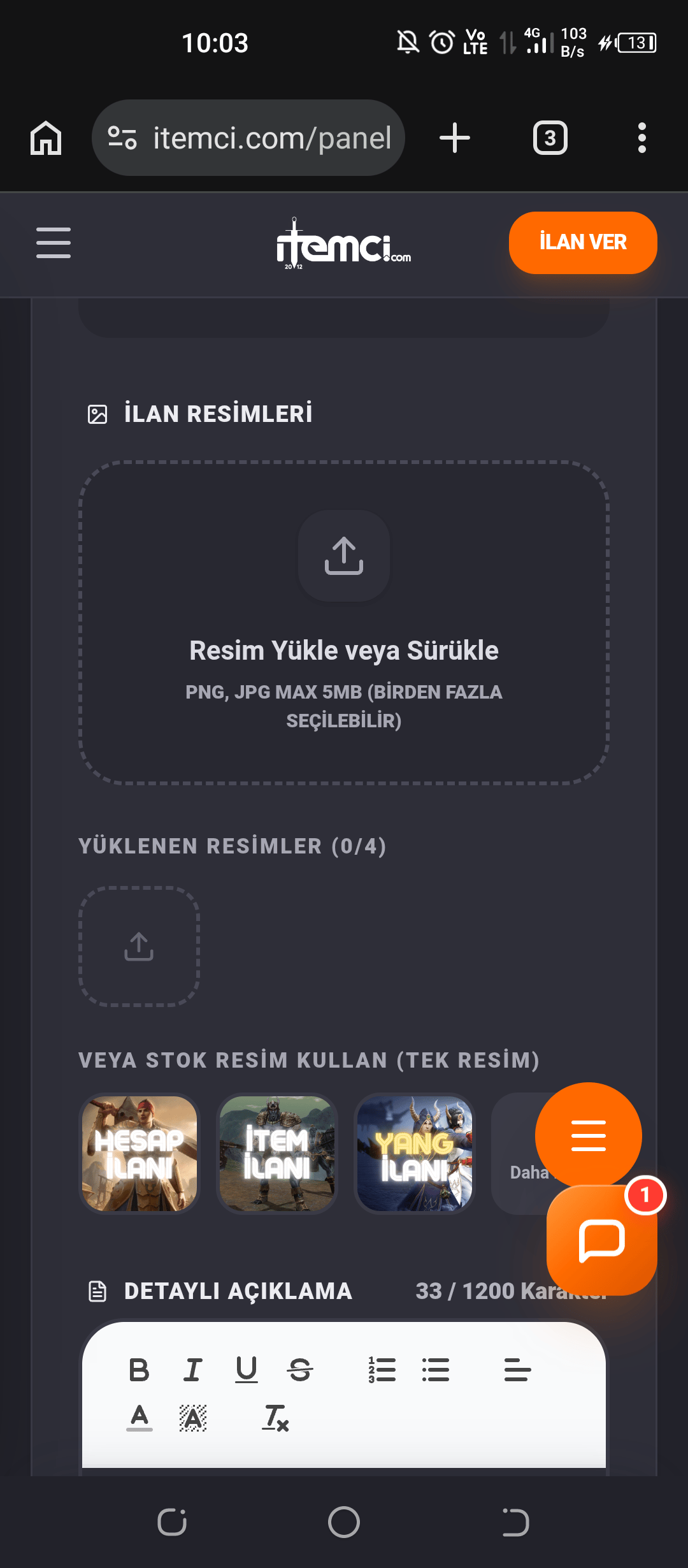Yang alınır 28 TL den acil