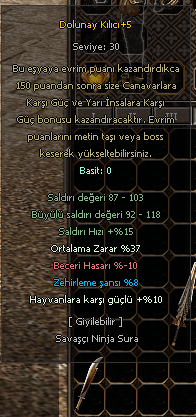 +5 37 ORT DOLU 50 TL