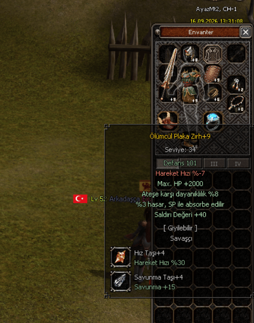 +9 ÖLÜMCÜL